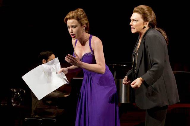 Sierra Boggess and Tyne Daly in the Manhattan Theater Club's revival of Master Class